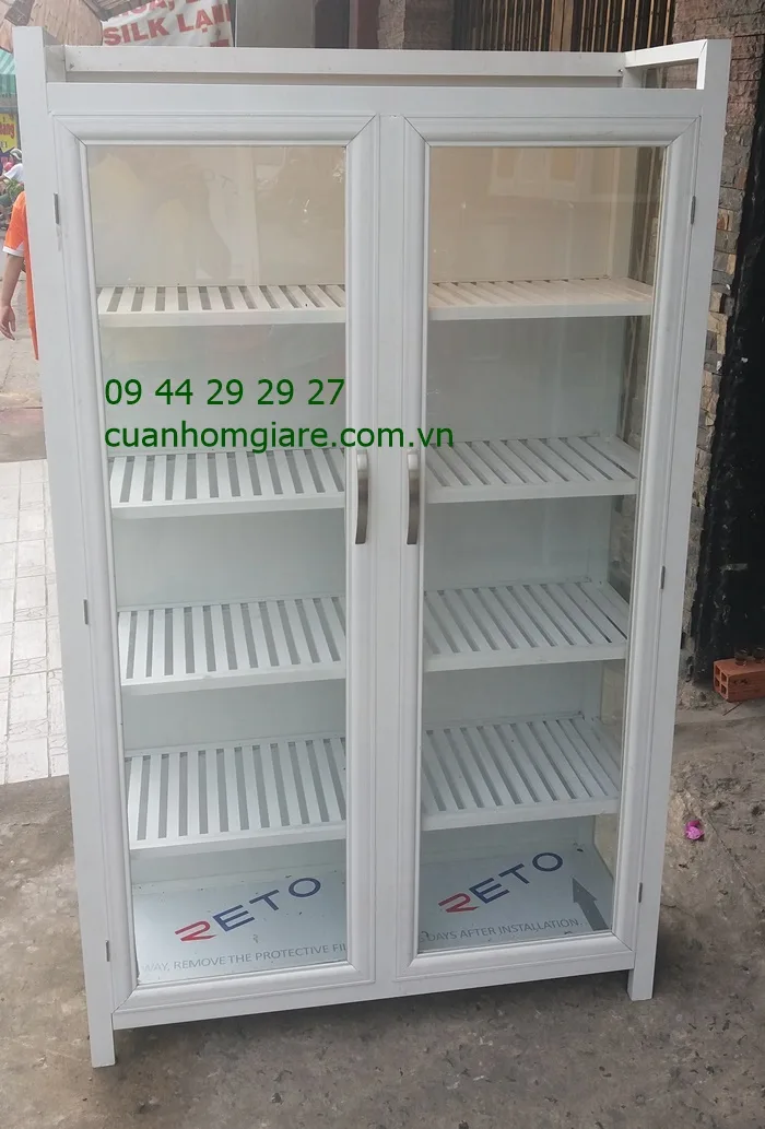 Tủ Chén Nhôm Giá Rẻ Đạt Hàng Làm Theo Kích Thước Nhà Bếp