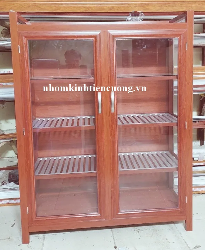 Giá của tủ nhôm đựng chén bát 