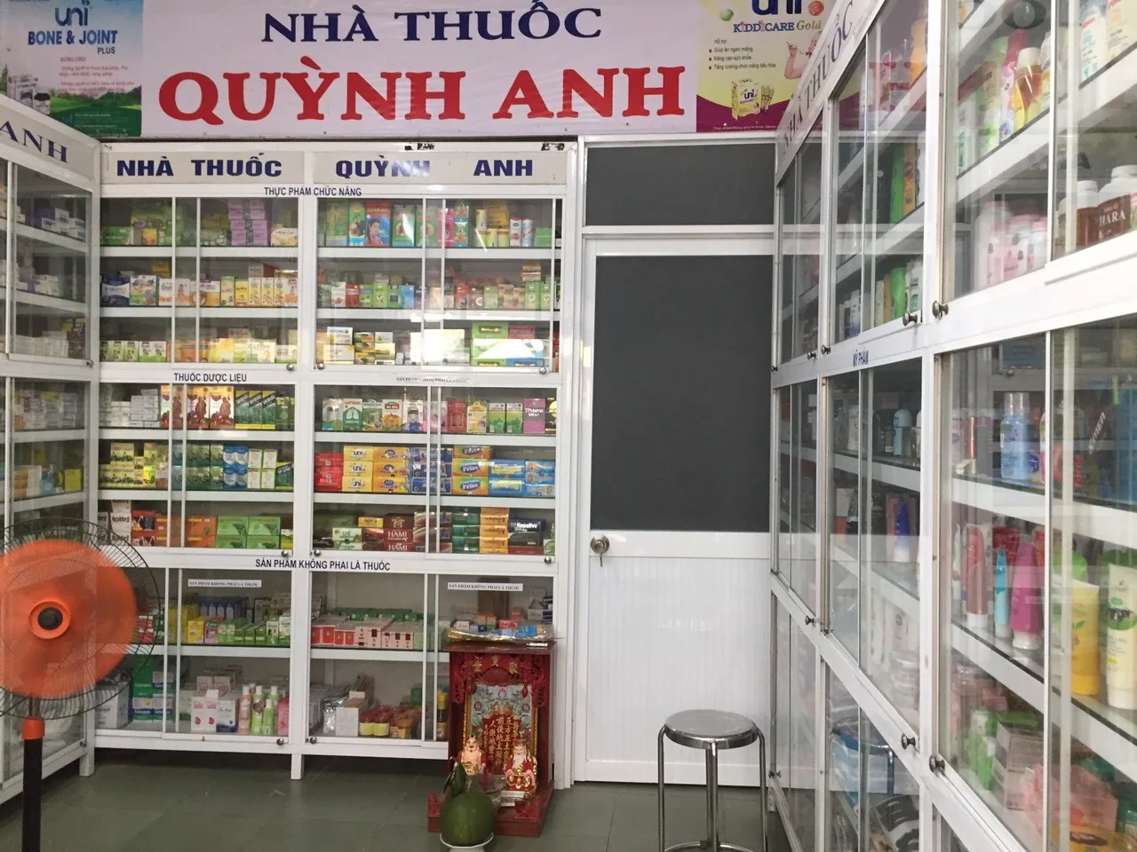 Tủ Thuốc Tây Nhôm Kính