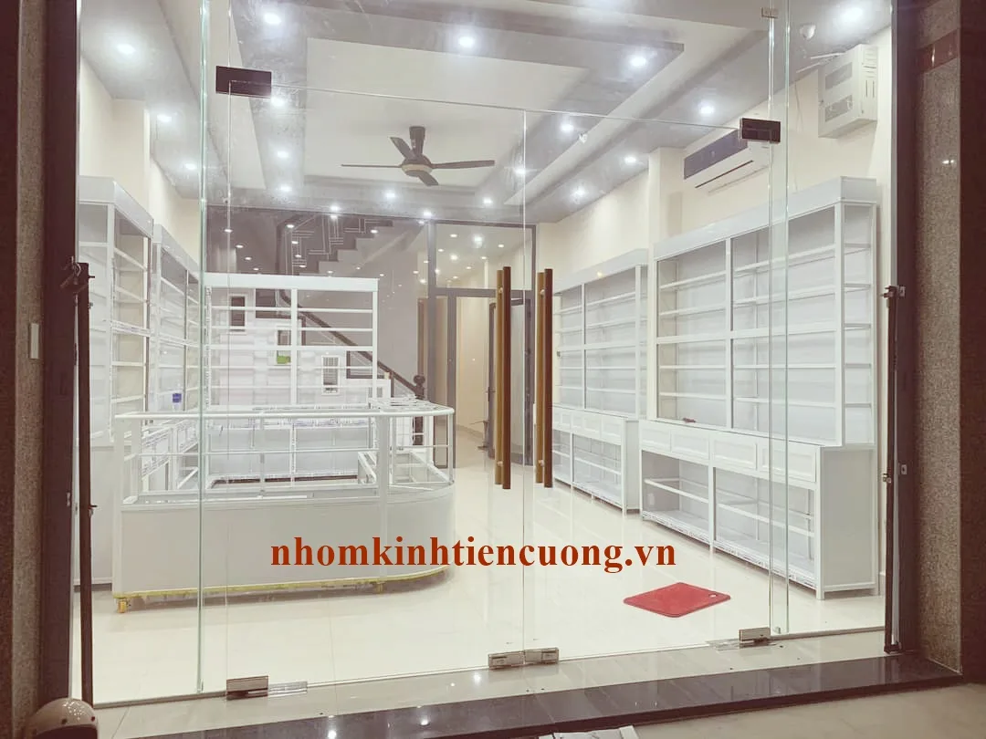 Mẫu Tủ Quầy Thuốc Tây Đẹp