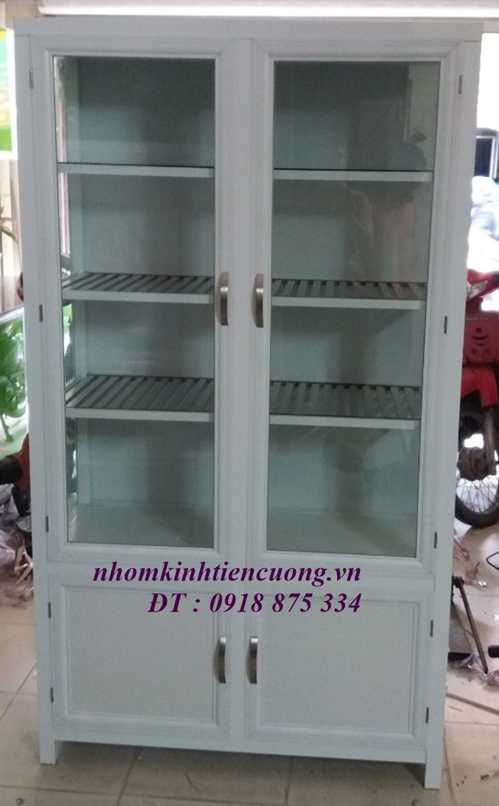 Tủ chén nhôm kính (3 sản phẩm)