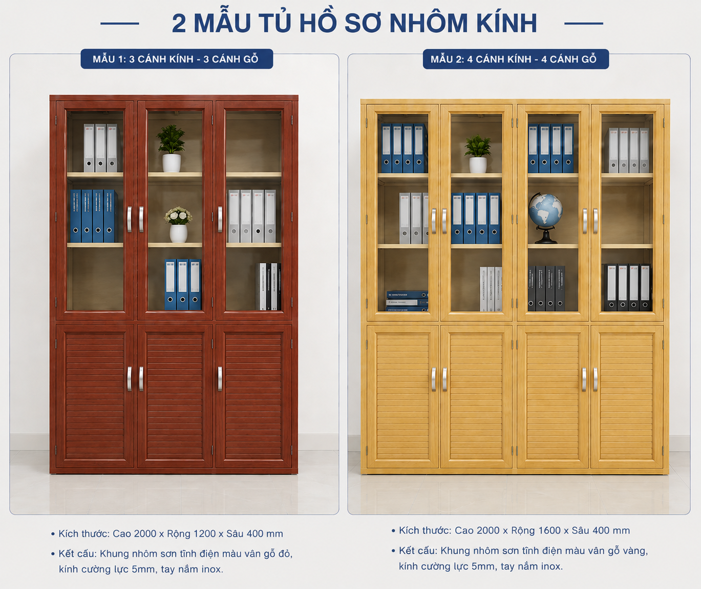 TỦ NHÔM KÍNH (29 sản phẩm)