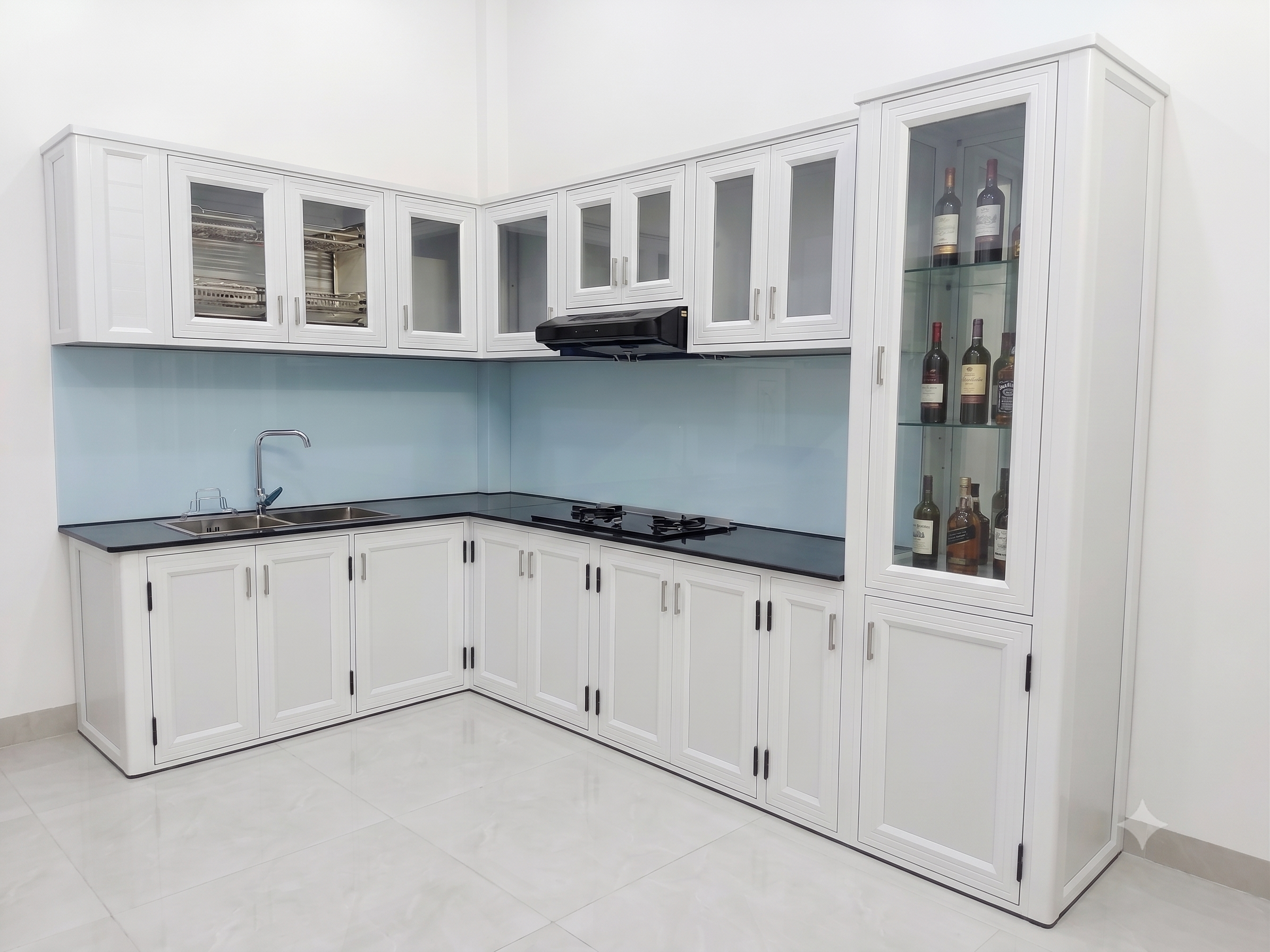Tủ bếp nhôm kính (4 sản phẩm)