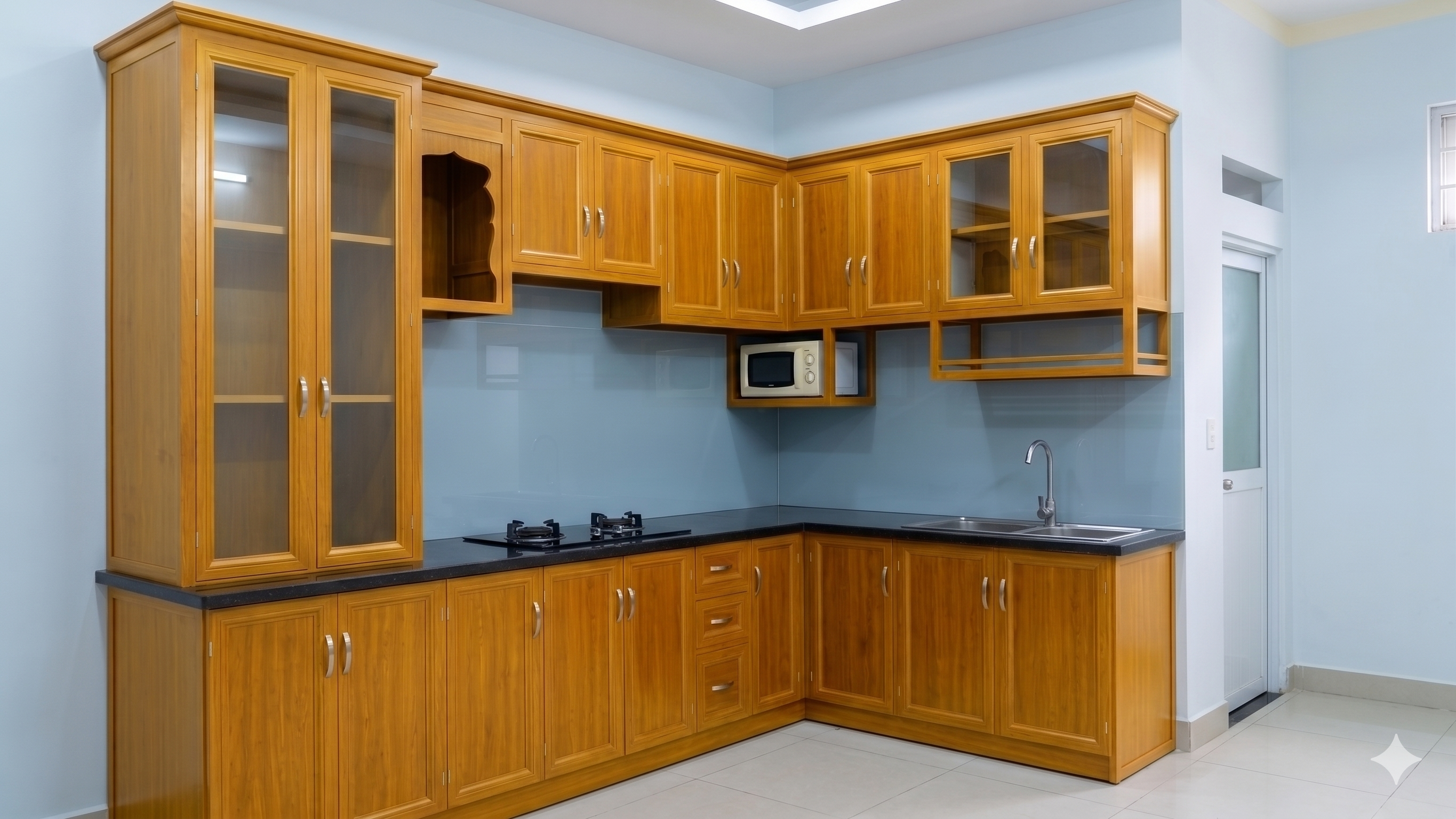 Tủ bếp nhôm kính (4 sản phẩm)