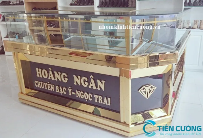 Tủ Bán Vàng Bạc Cao Cấp